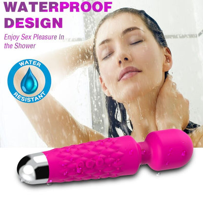 Armony Massagers- Poștaș Masager & Vibrator Cu Cap Super Flexibil Fucsia