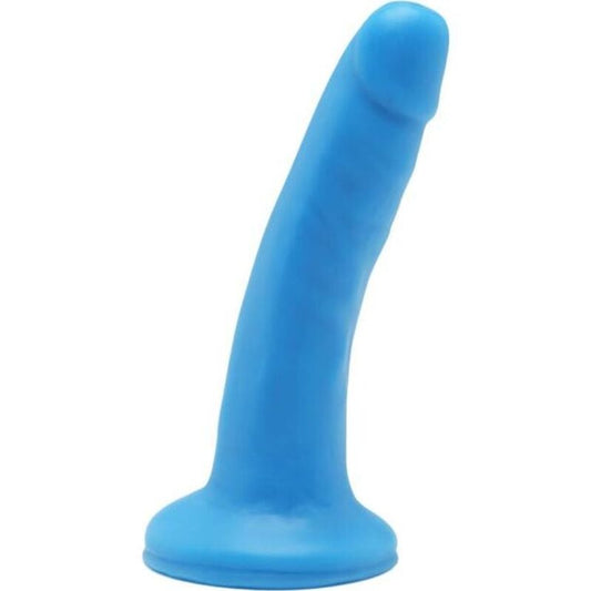 Get Real - Happy Dicks Realistic Penis 12 cm Blue With Suction Cup