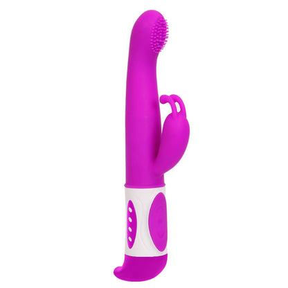 Pretty Love Smart - Hugh Massager with Rabbit Clit Stimulator, G-Spot Rotation, 12 Vibration Modes, 4 Rotation Modes, 2 Motors, Purple