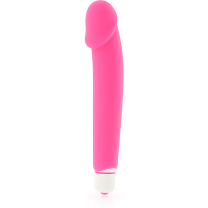 Dolce Vita - Pink Realistic Silicone Vibrator, Hygienic Material, Soft Texture