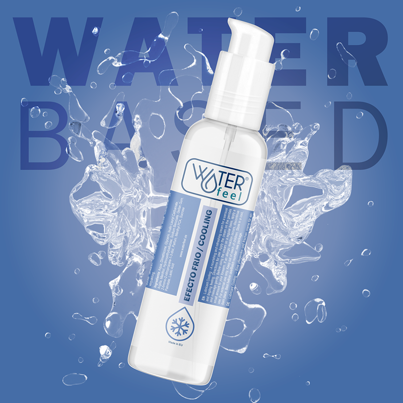 Waterfeel - Lubricant With Cold Effect 150 Ml, Odorless, Transparent, Suitable for Oral Sex and Sex Toys