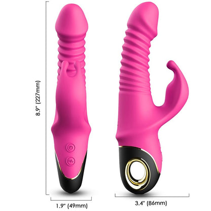 Armony Vibrators- Zing Vibrator Dildo Iepure Fuchsia