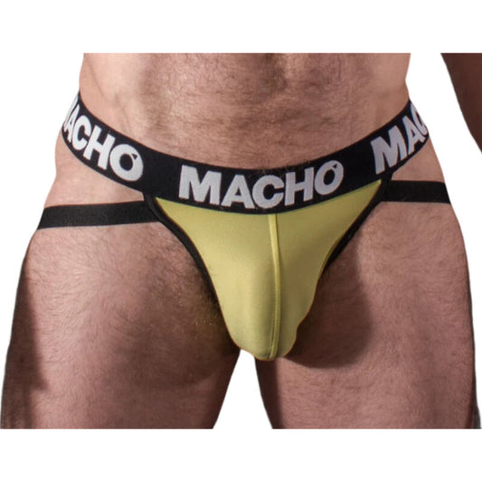 Macho Underwear- Mx25A Jock Lycra Galben S