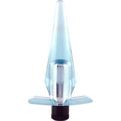 Seven Creations - Compact Anal Vibrator with Anal Plug, Dimensions: 10 cm x 3 cm, Material: PVC, Batteries Included