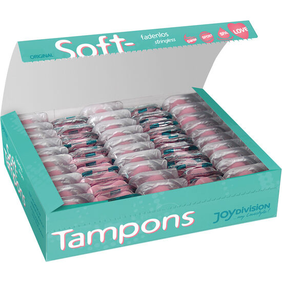 Joydivision Soft-Tampon - Mini Original Soft Tampons, 50 Units, Made in Germany