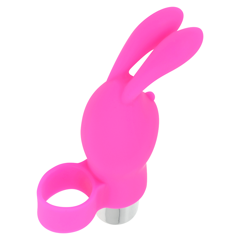 Ohmama Stimulating - Rabbit Stimulating Finger, Silicone, Water Resistant, 9.8 x 5 cm