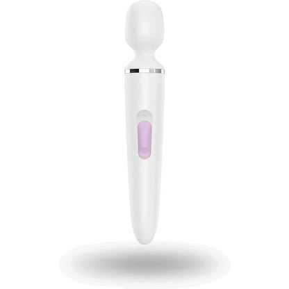 Satisfyer Wand Wand-Er-Er Wand Vibrator for Women White, Magic Vibrator with Multiple Vibration Modes and Body Massage Function, Waterproof