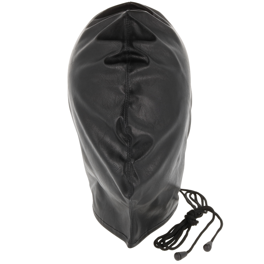 Darkness Bondage - Black Satin Bondage Mask, Made of Superior Quality Satin