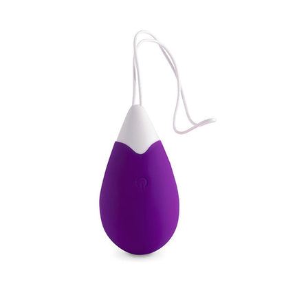 Intense Couples Toys - Remote Control Deep Purple Egg Vibrator, High Quality Soft Silicone, USB Rechargeable