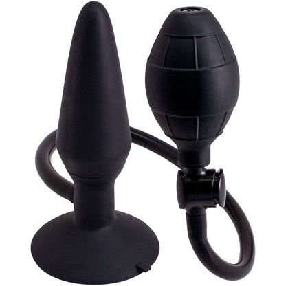 Seven Creations - Inflatable Butt Plug Size M - 14.5cm Total Length, 1.5cm - 4cm Diameter, Water Resistant