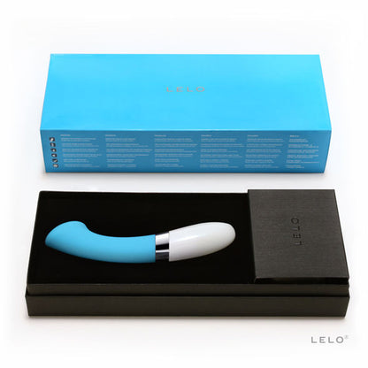 Lelo - Gigi 2 Vibrator Turquoise Blue with 8 Vibration Patterns and Body Safe Silicone