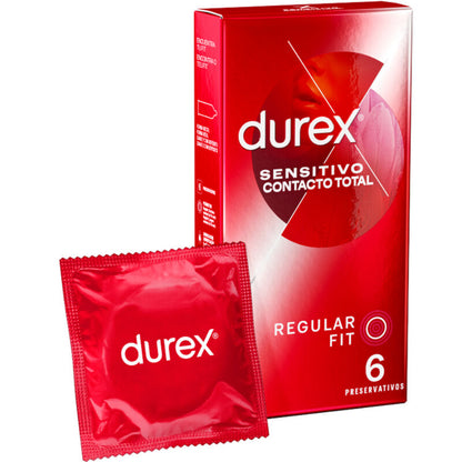 Durex Condoms-Durex Sensitive Contact Total 6 Unități