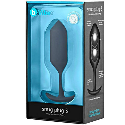 B-Vibe - Snug Anal Plug Compact and Comfortable, High Quality Silicone, Water Resistant