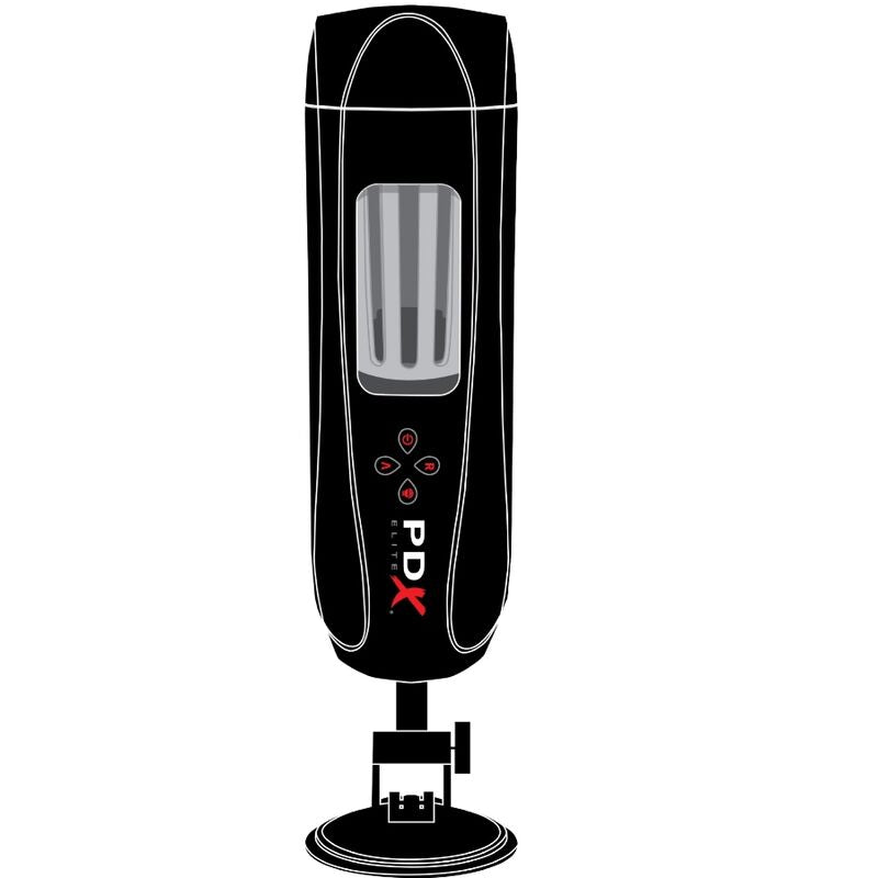 Pdx Elite - Stroker Ultimate Milker 2 Rotary Vibrator with Vibrating and Rotating Stimulation