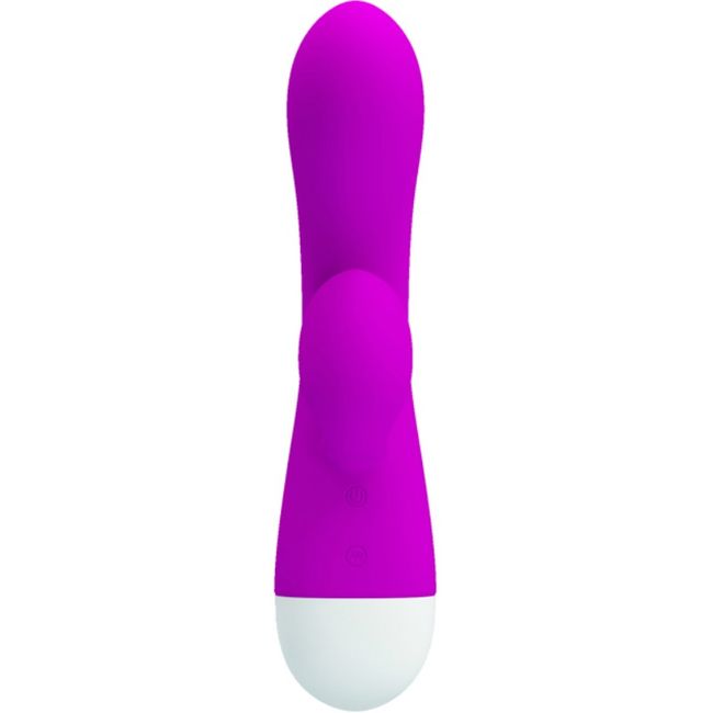 Pretty Love Smart - Eli Smart Vibrator with 30 Functions, Rechargeable, Soft Silicone, Double Stimulation