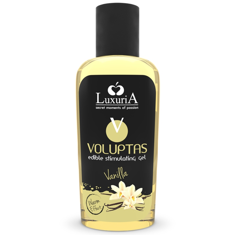 Intimateline Luxuria-Luxuria Voluptas Gel De Masaj Comestibil Cu Efect De Încălzire Vanilie 100 Ml