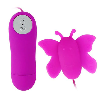 Baile Stimulating - Butterfly Toris Clitoris Stimulator with 12 Speed ​​Lilac Remote Control