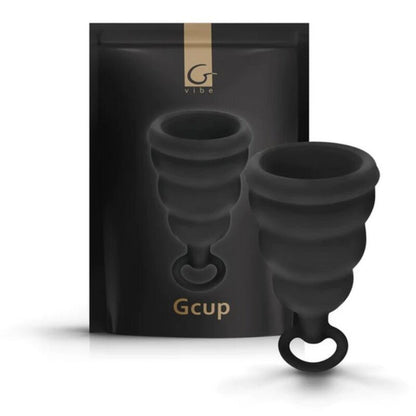 G-Vibe-Cupă Menstruală Neagră Gcup