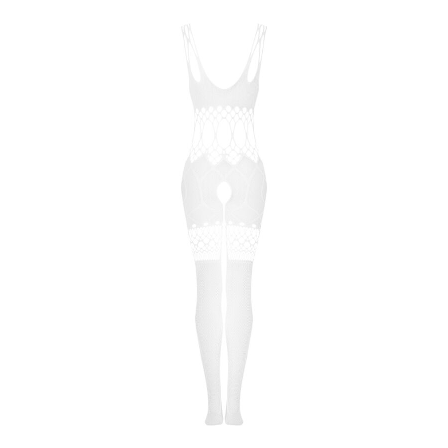 Obsessive - Bodystocking G330 S/M/L, White