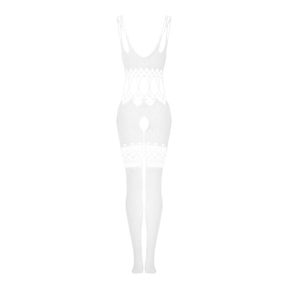 Obsessive - Bodystocking G330 S/M/L, White