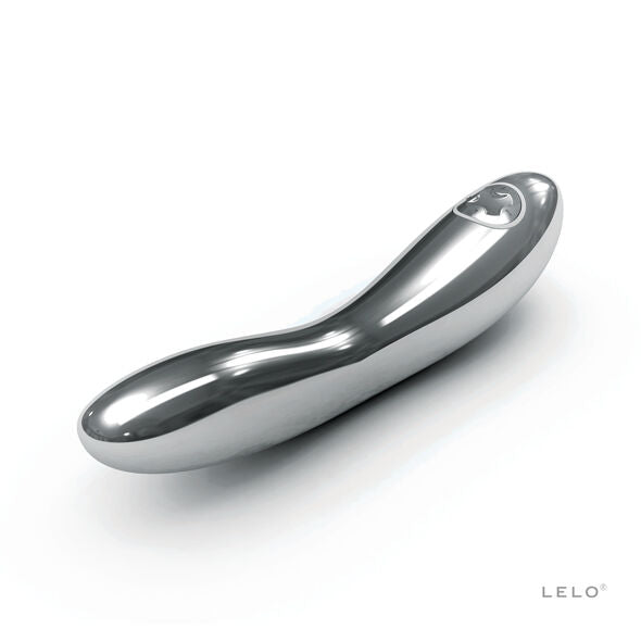 Lelo - Inez Silver Vibrator, Stainless Steel, 5 Stimulation Modes, Rechargeable