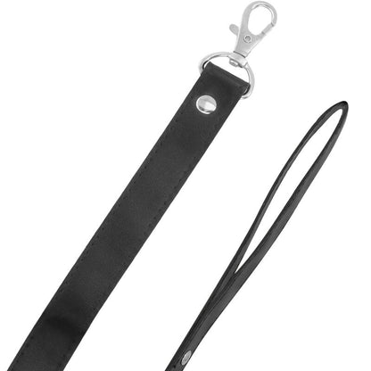 Darkness Bondage - BDSM Collar with Black Lock, Neoprene and Puleather, BDSM