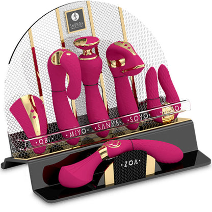 Shunga Toys- Display 6 Masagere Intime Fuchsia