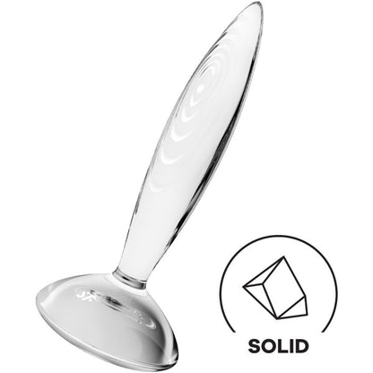 Satisfyer Crystal- Plug Anal Cu Cristale Strălucitoare