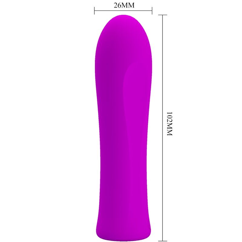 Pretty Love Flirtation- Alfreda Super Power Vibrator Violet