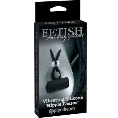 Fetish Fantasy Ed.Limitada - Lassos Silicone Nipple Vibrator with Powerful Vibrations and Silent Motor