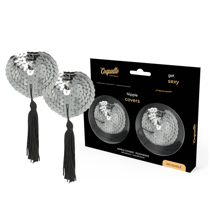 Coquette Accessories - Silver Nipple Cover