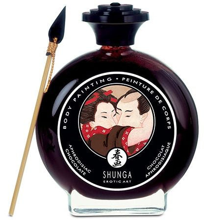 Shunga Massage Cream-Vopsea De Corp Cu Ciocolată