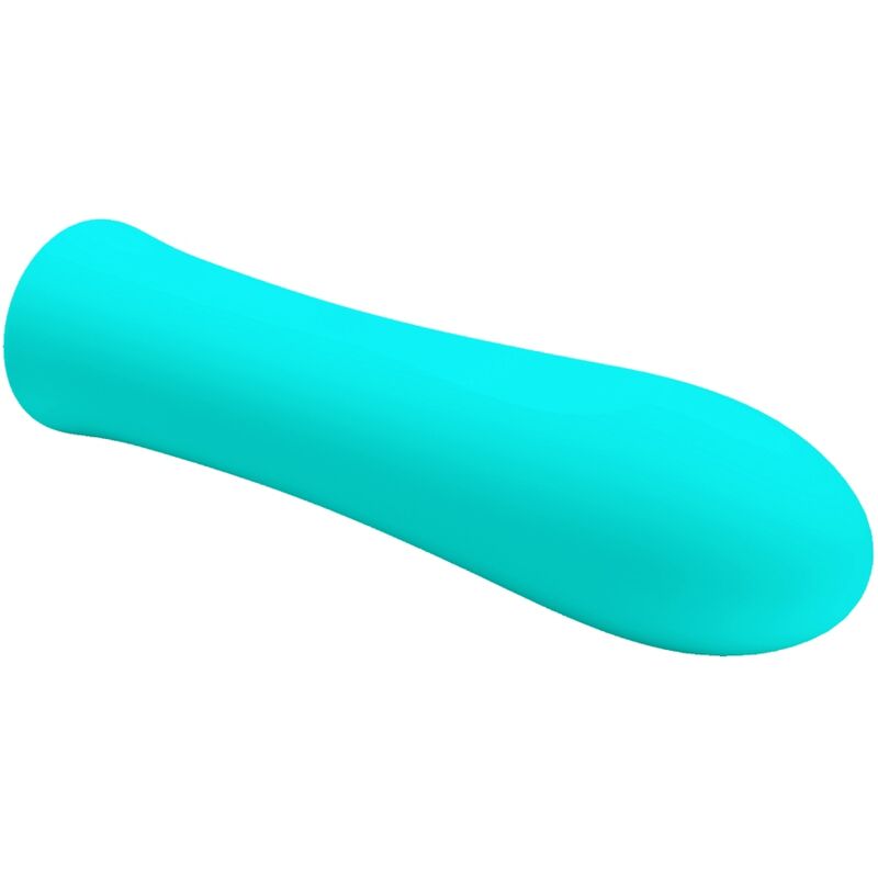 Pretty Love Flirtation- Alfreda Super Power Vibrator Aqua Green