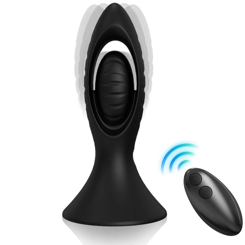 Armony Anal- Vibrator & Plug Anal Silicon Negru