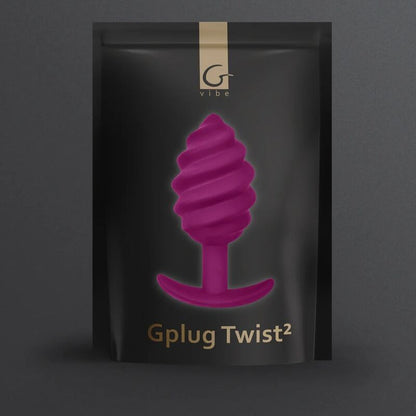 G-Vibe-Vibe  Gplug Twist 2 Purple Dop Anal