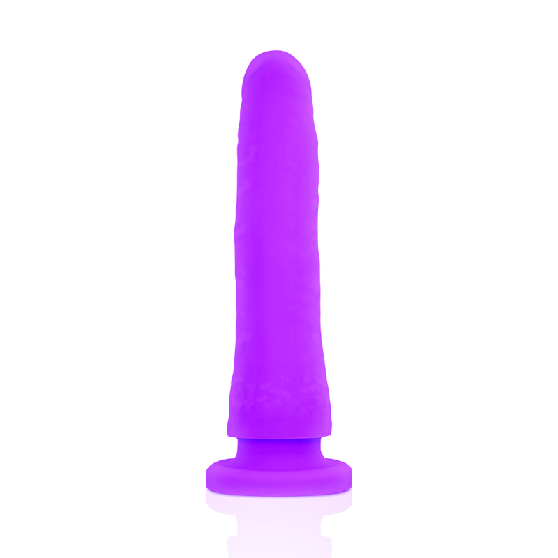 Deltaclub-  Jucării Lila Dildo Lila Silicon Medical 17 X 3 Cm