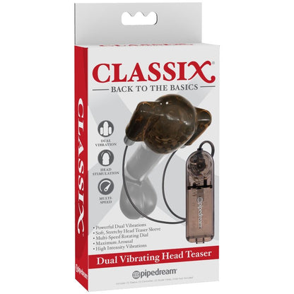 Classix-  Cap Dublu Vibrator Teaser Cu Cap Dublu