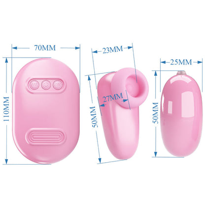 Pretty Love Smart- Magic Box Glonț Vibrator & Stimulator Roz