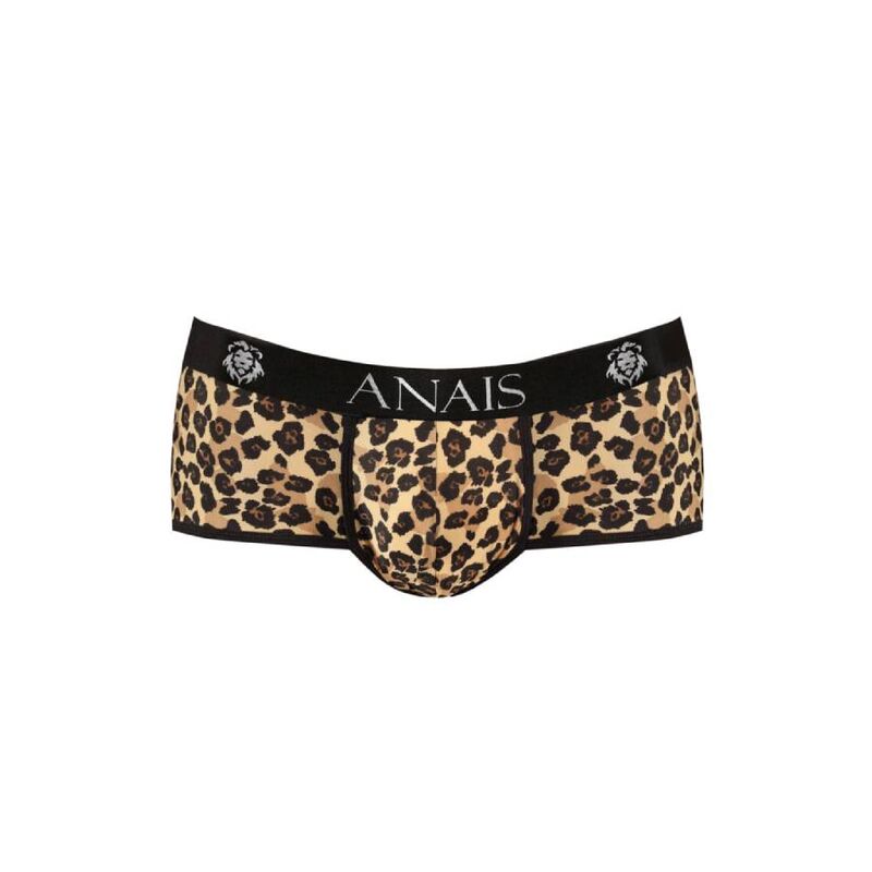 Anais Men - Mercury Brief M, Animal Print Microfiber Sexy Briefs, Size M, Composition 80% Polyamide and 20% Elastane