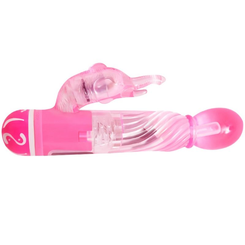 Baile Vibrators- Vibrator Cu Mai Multe Viteze Cu Stimulator De Clitoris Roz