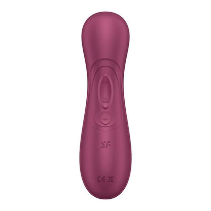 Satisfyer Connect - Clitoral Stimulator with Bluetooth and App Pro 2 Generation 3, Waterproof, Wine Red, Soft Silicone Vibrator, 15 Years Warranty