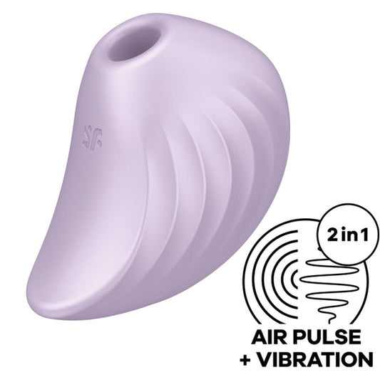 Satisfyer Air Pulse- Stimulator Și Vibrator Cu Puls De Aer Pearl Diver Violet