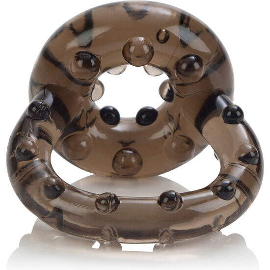 California Exotics - High Quality TPR All Star Double Penis and Testicle Enhancer Ring