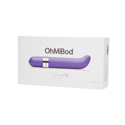 Ohmibod - Freestyle Lilac G-Point Vibrator Musical Stimulator, Ergonomic Design, Oh Mi Bod