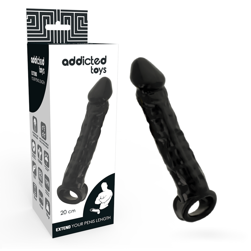 Addicted Toys-  Extensie Dildo Negru