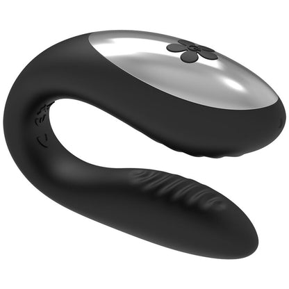 Brilly Glam - We Like It Vibrator For Partners Remote Control Black, 2 Powerful Motors, Rechargeable, Submersible IPX6, Dimensions: 200x35mm