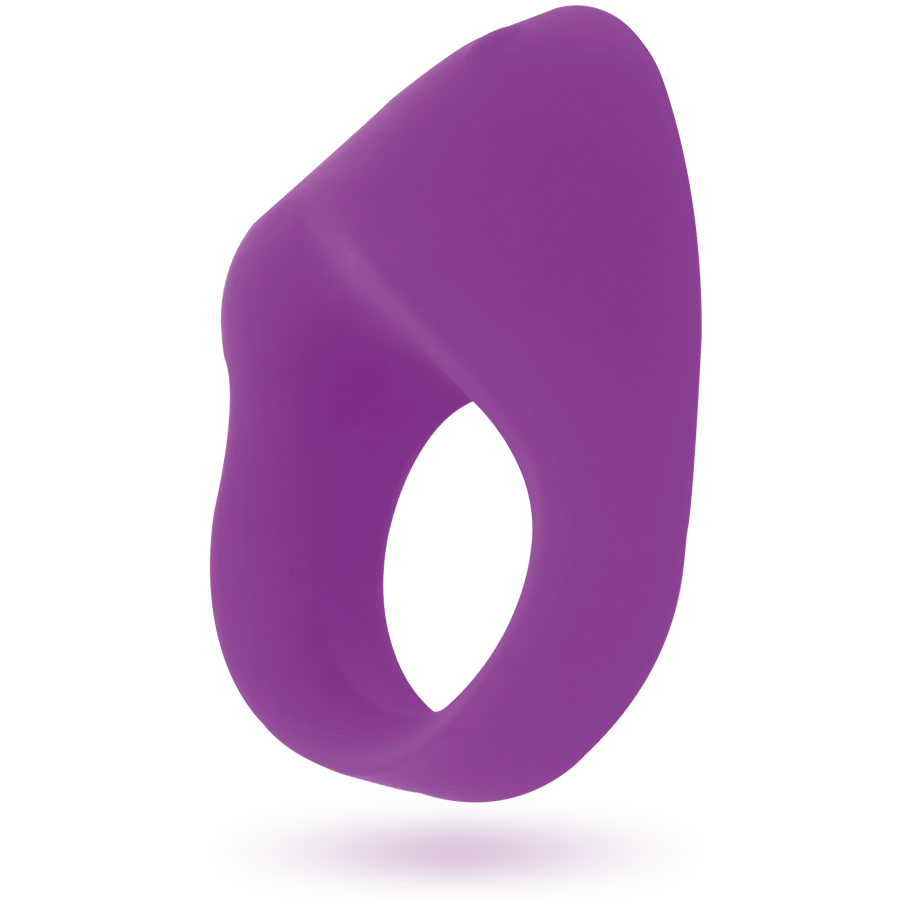 Intense Couples Toys - OTO Purple Rechargeable Vibrating Penis Ring, 20 Speeds