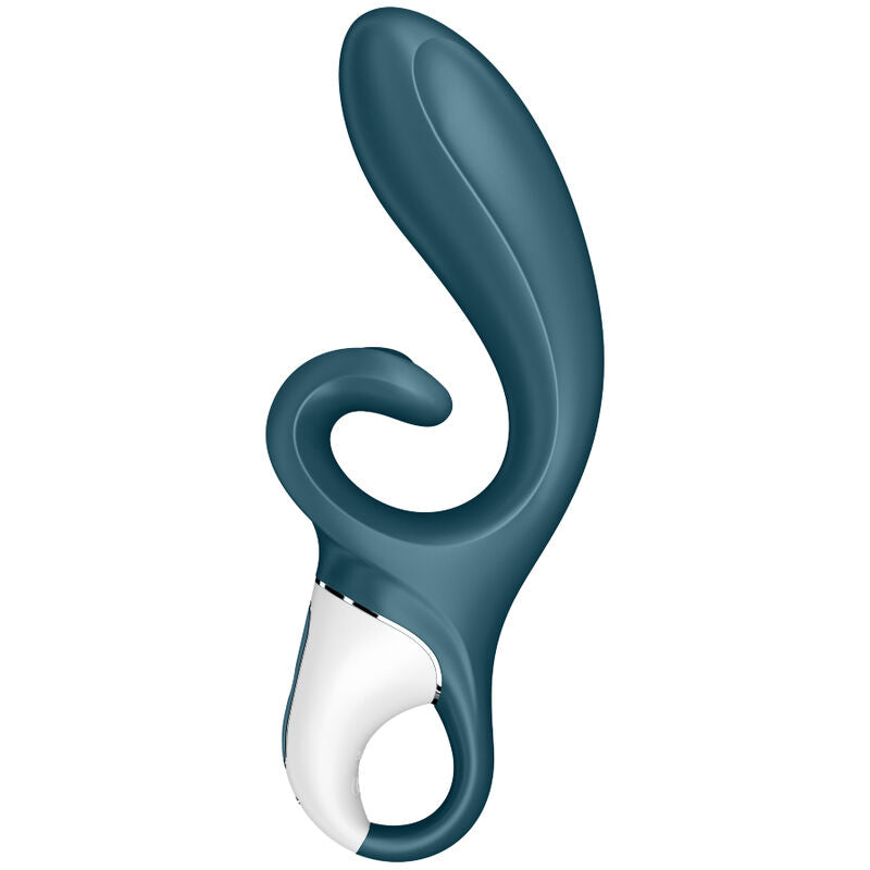 Satisfyer Connect- Îmbrățișează-Mă Rabbit Vibrator App Albastru