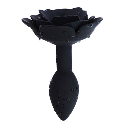 Ohmama Fetish - Silicone Anal Plug Black and Pink, Length 11cm, Diameter 3cm