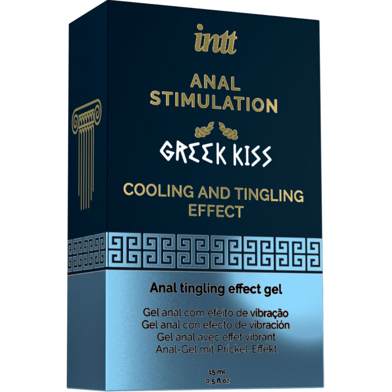 Intt Unisex Arousal Gel - Anal Stimulator Gel with Mint Flavors for Intense Sensations, 15 ml